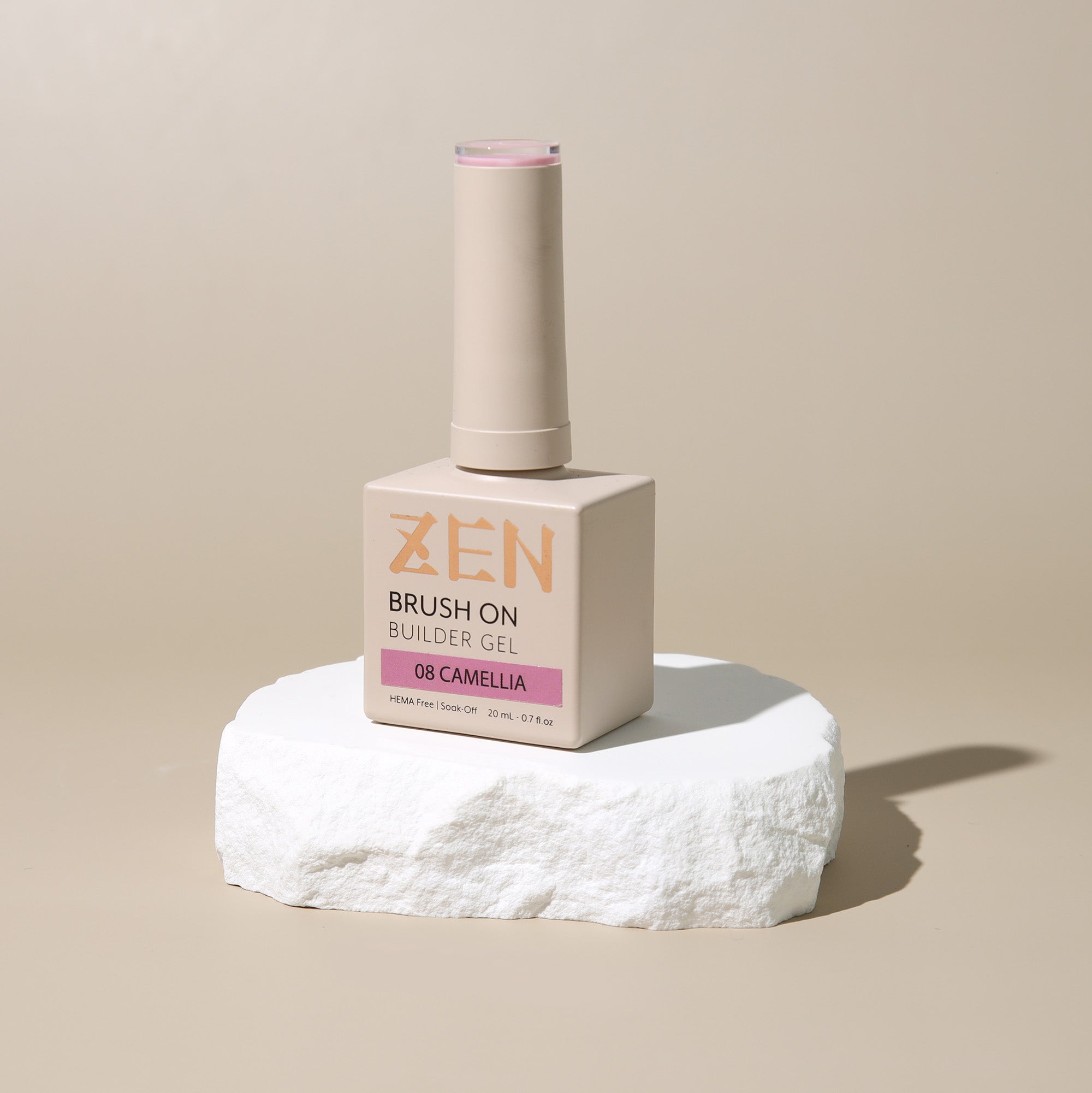 KaZEN Brush On Builder Gel - #08 Camellia – Nails Plus