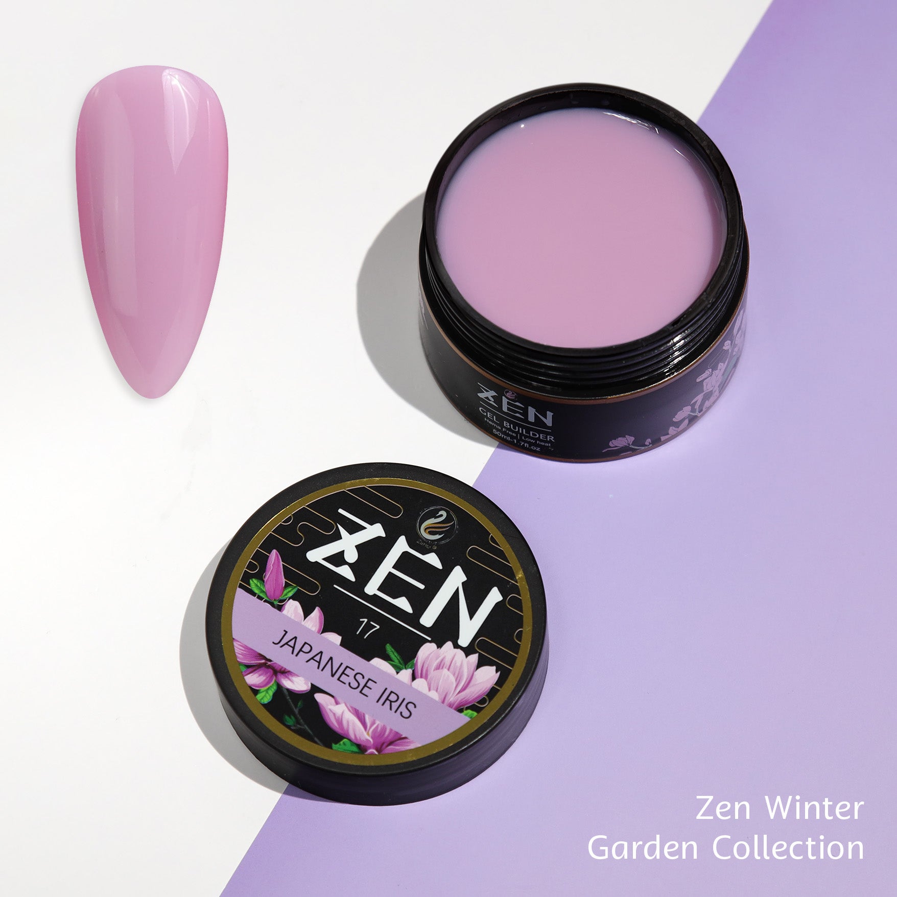 ZEN Builder Gel - #17 Japanese Iris – Nails Plus