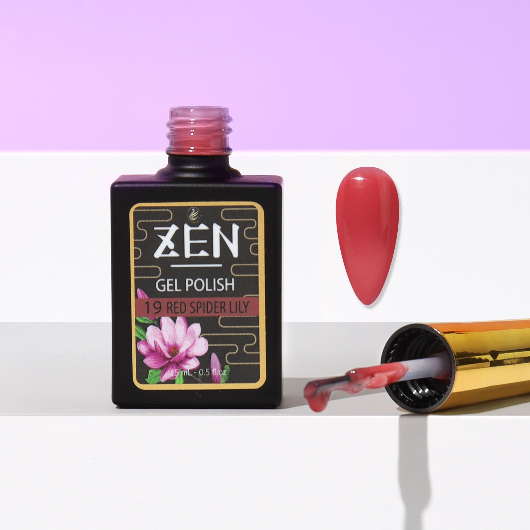 ZEN Milky Gel Polish - #19 Red Spider Lily – Nails Plus