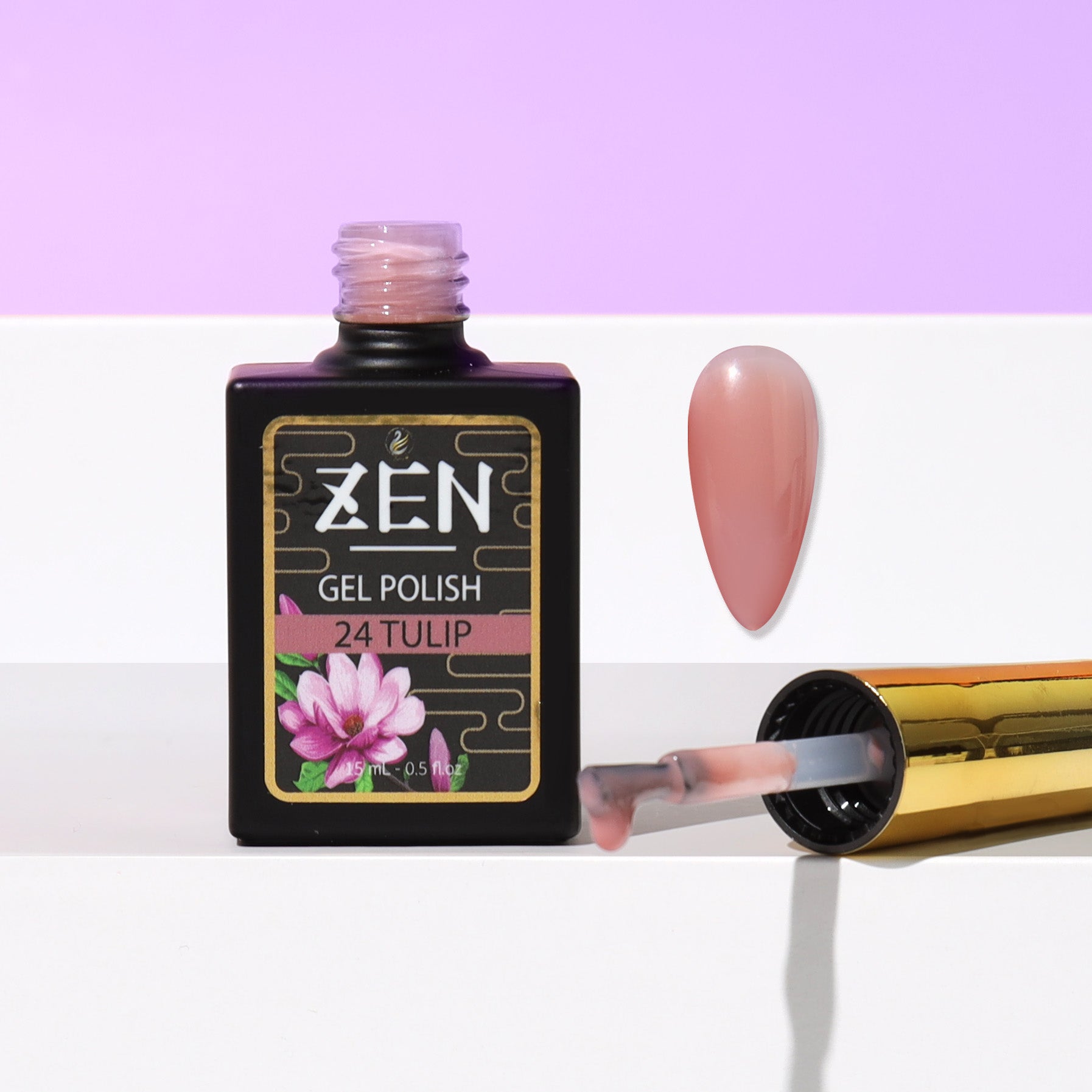 ZEN Milky Gel Polish - #24 Tulip – Nails Plus