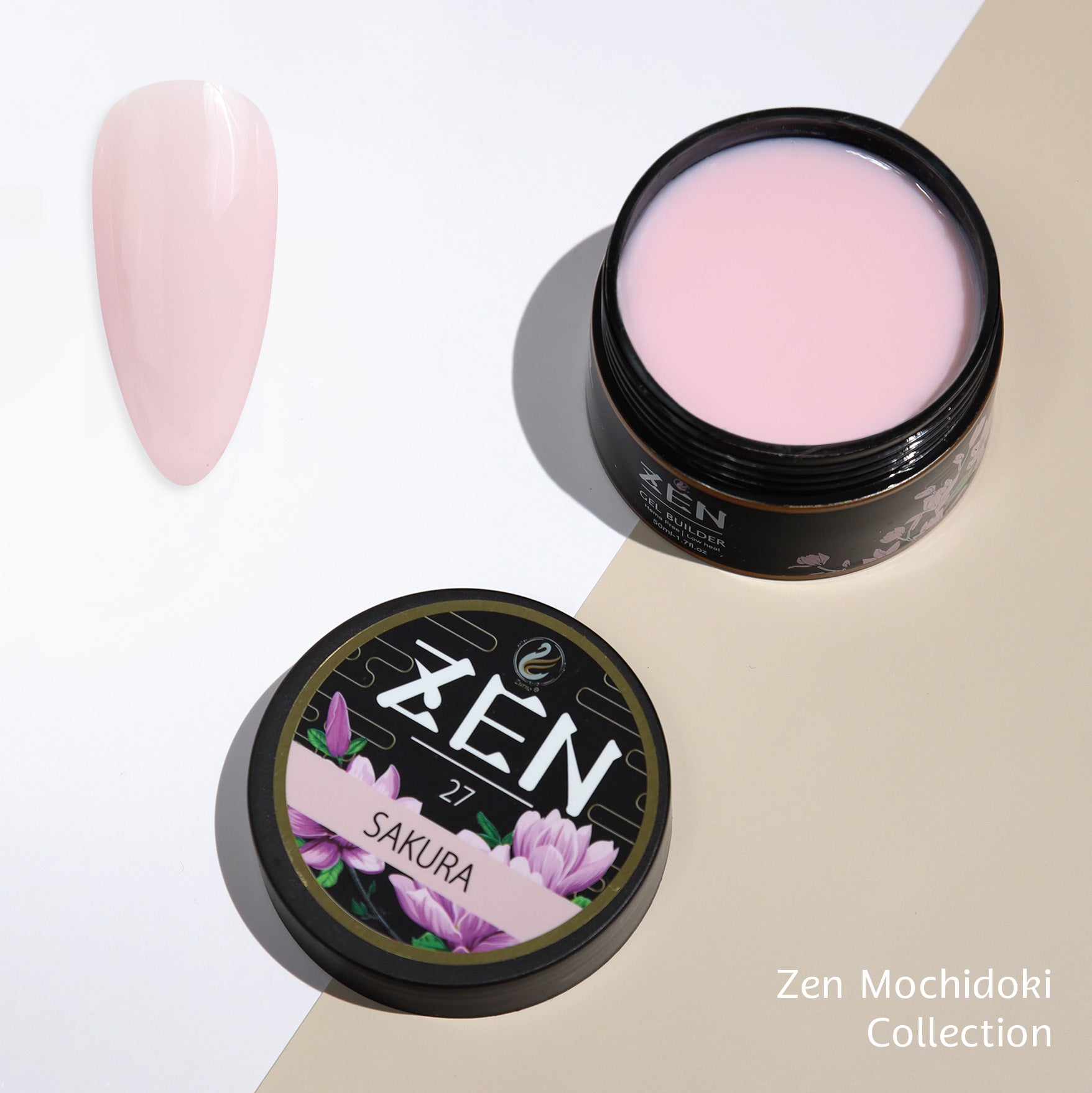 YTB　フェイスジェル　1000g ZEN Builder Gel - #27 Sakura – Nails Plus