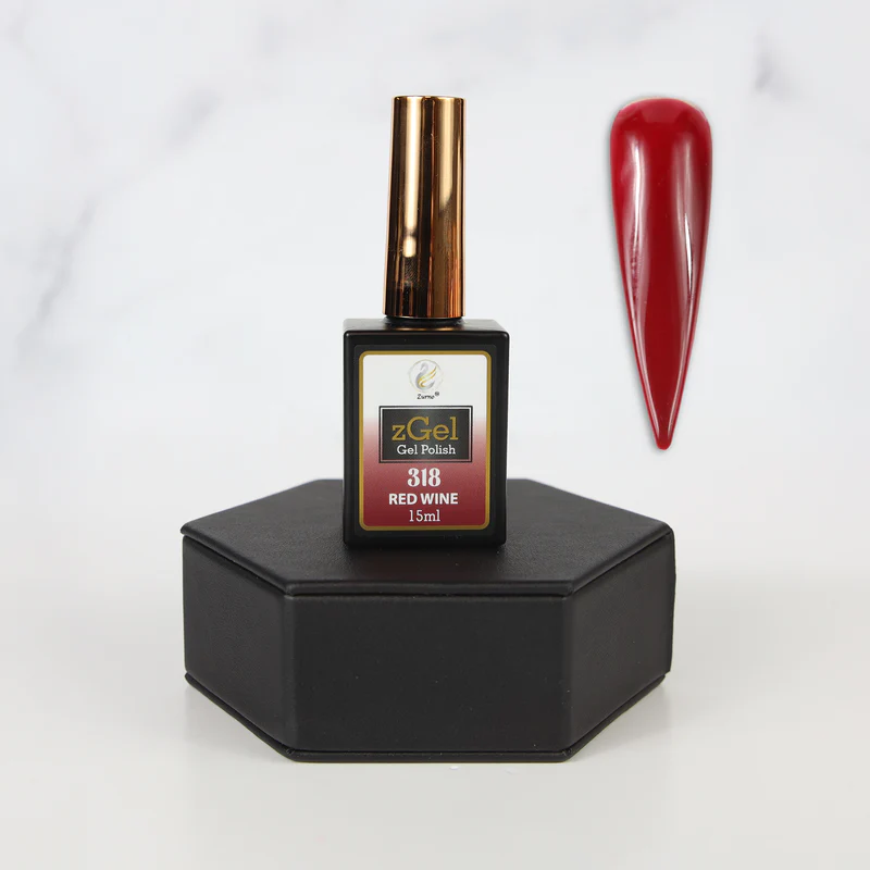 Gel Polish zGel - #318 Red Wine – Nails Plus