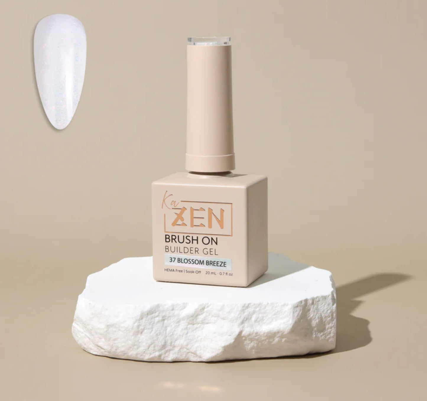 KaZen Brush On Builder Gel - #37 Blossom Breeze