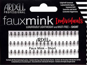 Faux Mink Individuals Short Black