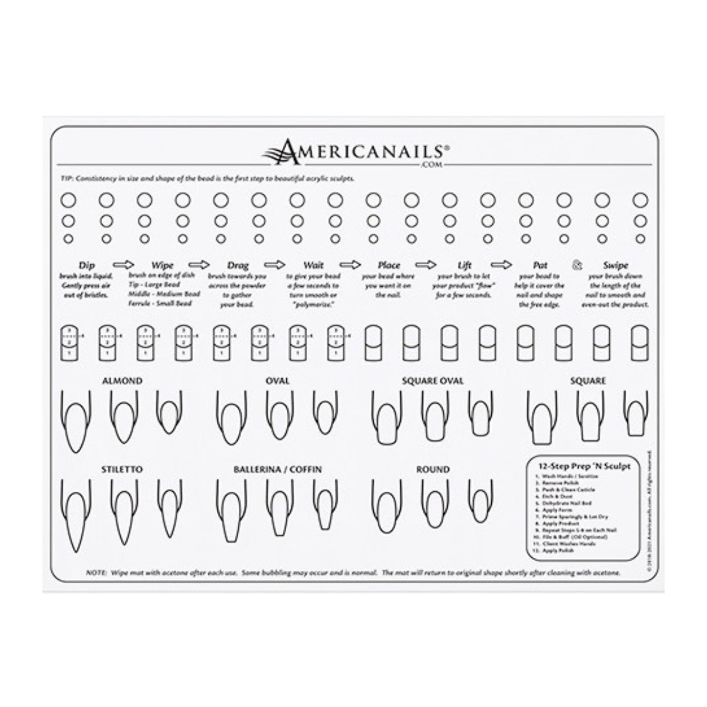 Acrylic Training Mat