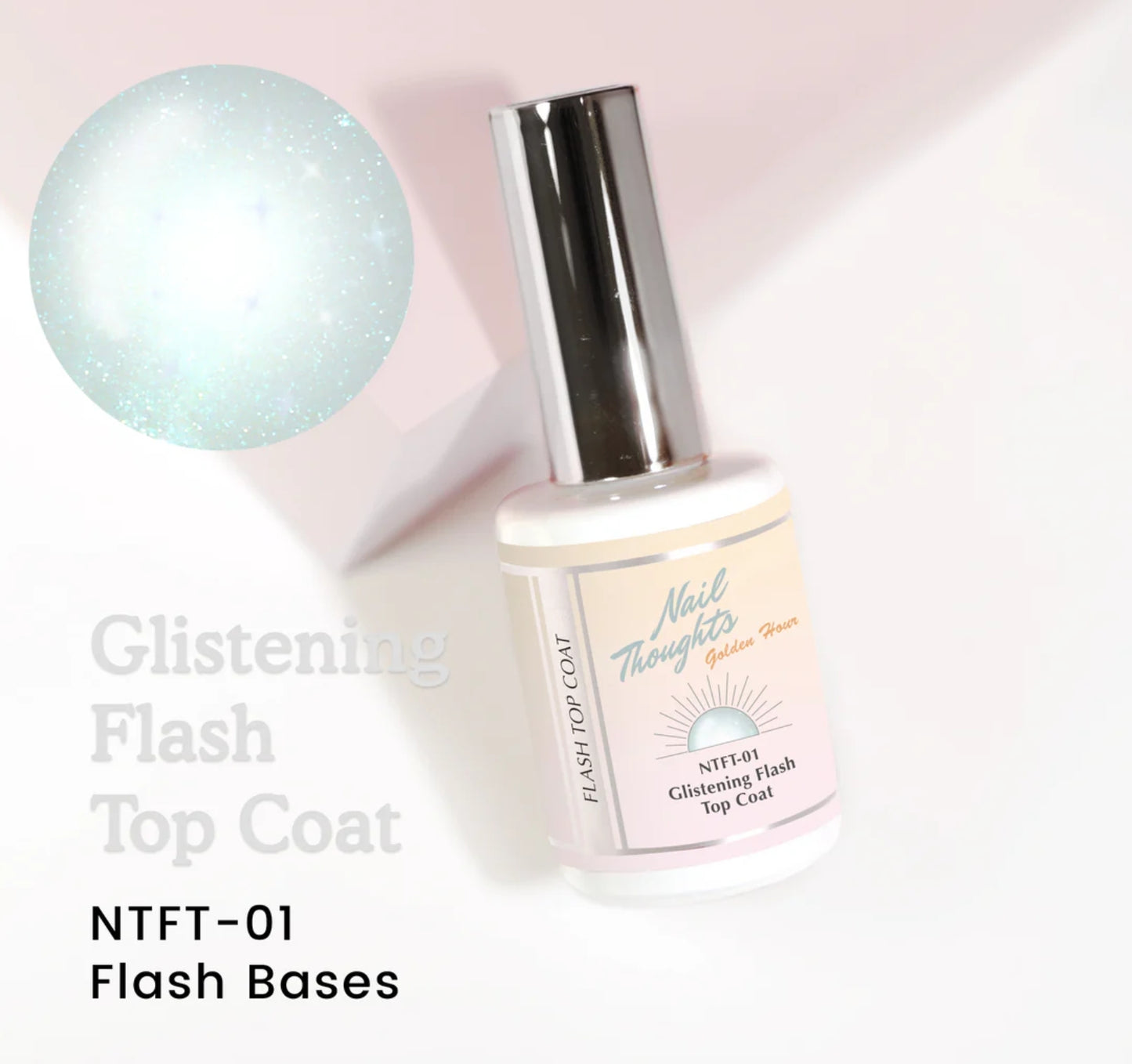 Nail Thoughts Glistening Flash Top Coat