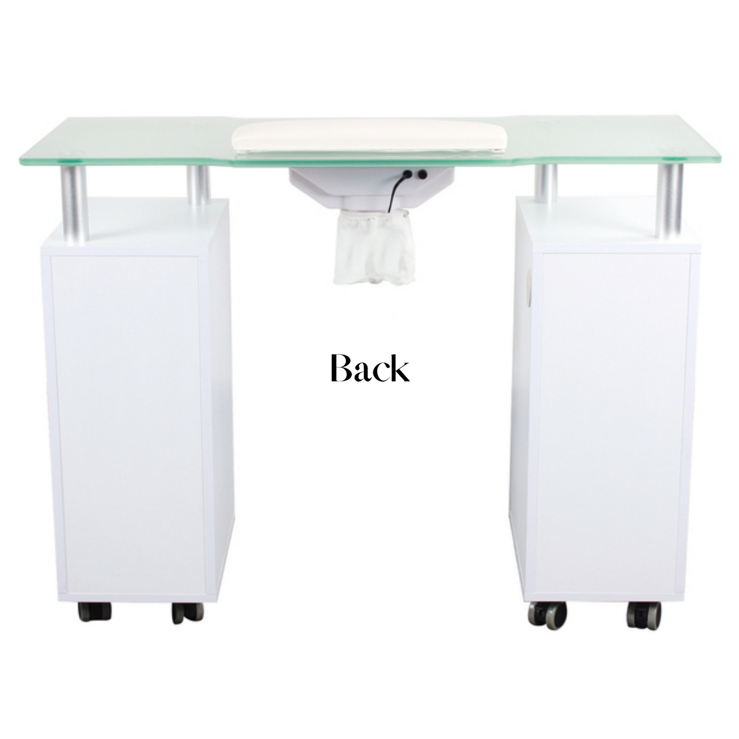 Glasglow Nail Table w/ Fan
