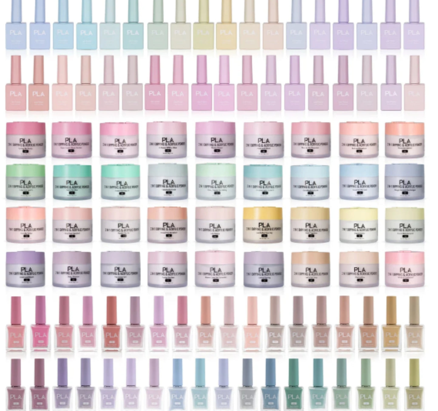 Gram Grams Rose Garden Polish Collection 36 Colors
