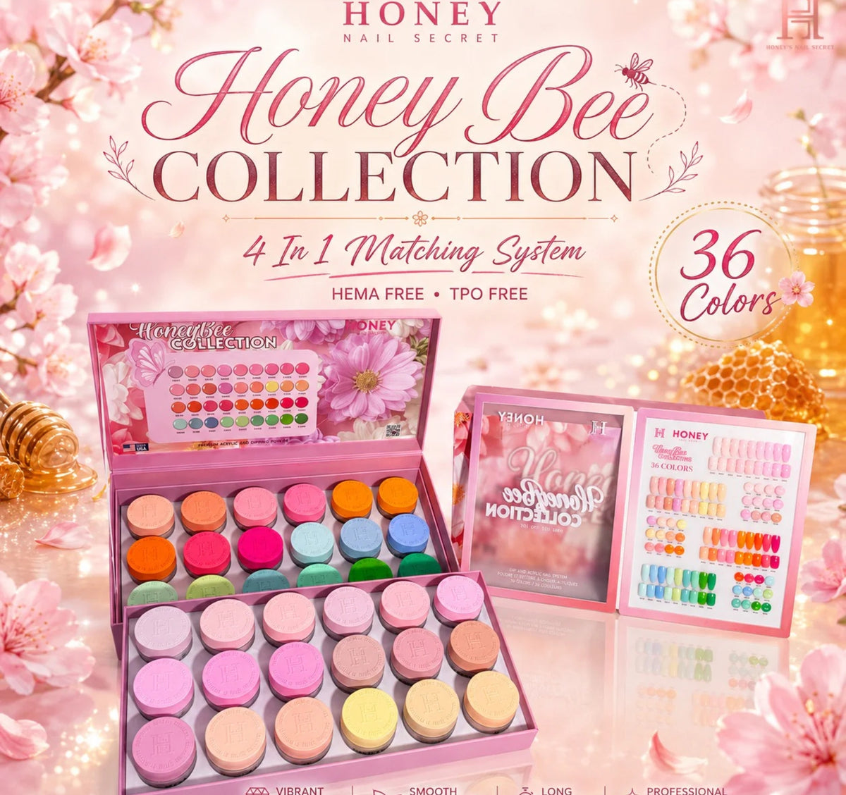 Powder Honey Bee Collection #H001 - H036