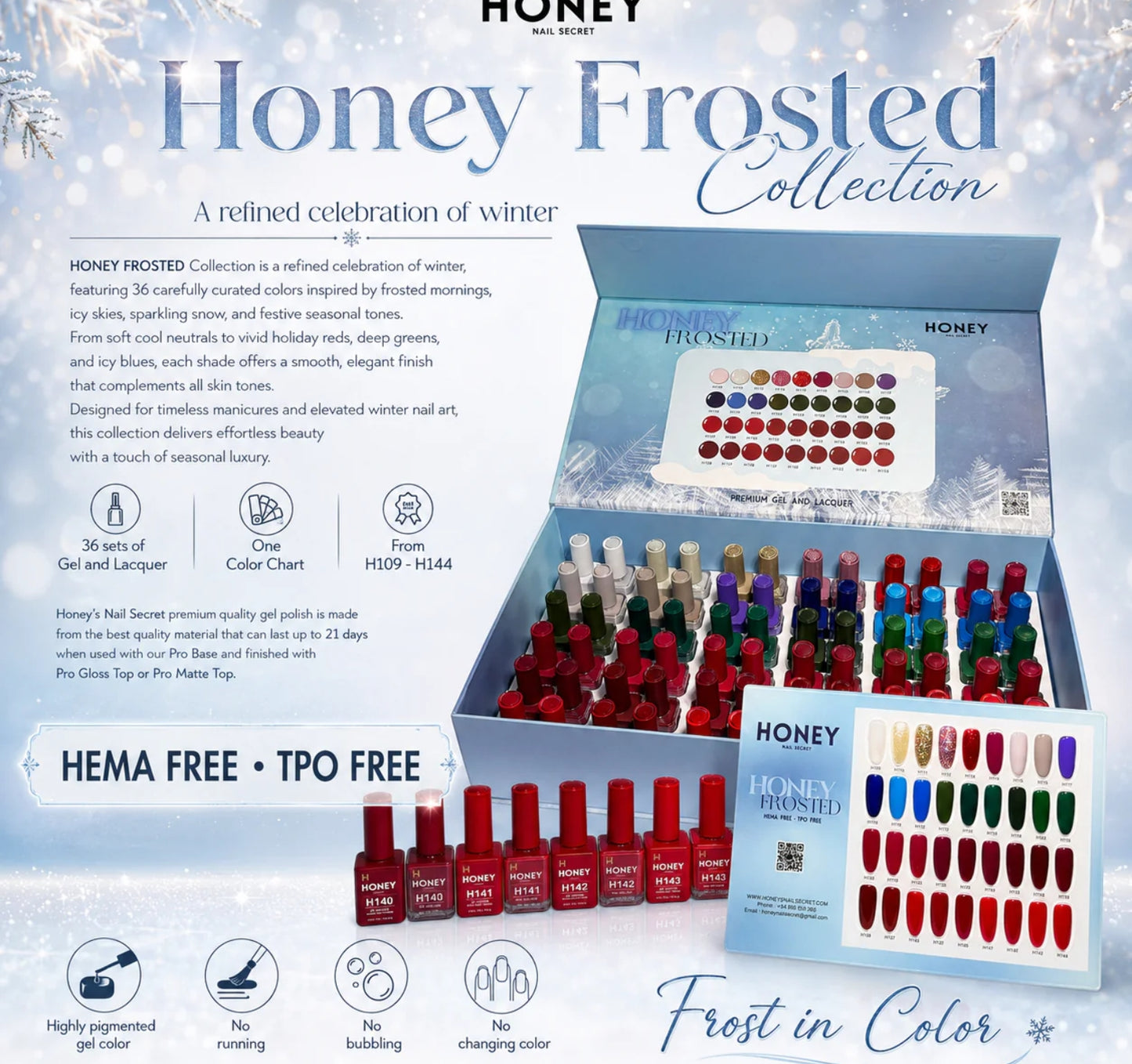 Duo Honey Frosted Collection #H109 - H144