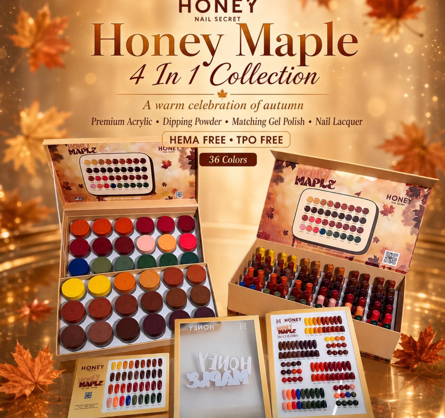 Trio Honey Maple Collection #H073 - H108 (BOX)
