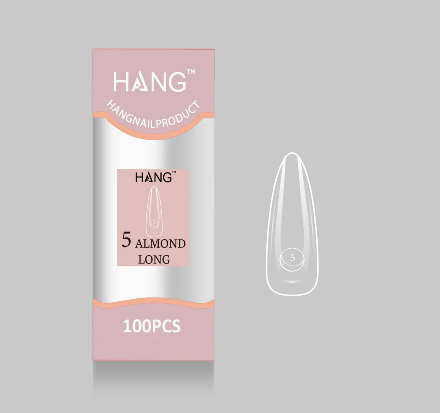 Flex-Gel EX Natural Almond Long #5 - WS