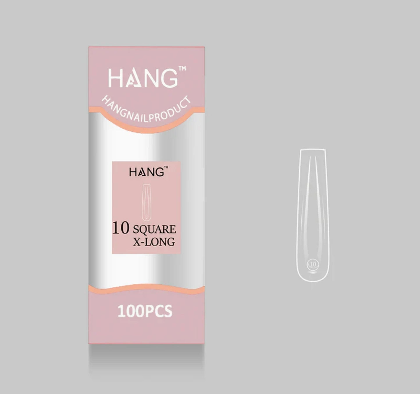 Flex-Gel EX Natural Square X-Long #10 - WS