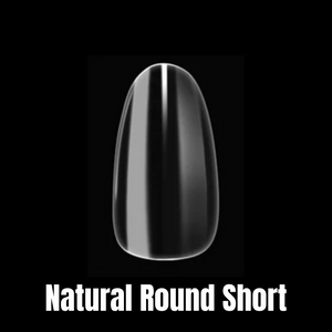 Natural Round Short #8