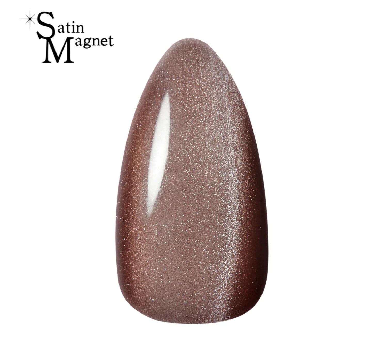 Cat Eye Satin Magnet SM-21 Chocolate Satin