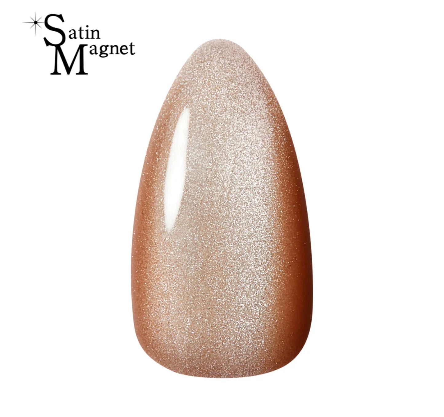 Cat Eye Satin Magnet SM-22 Apricot Satin