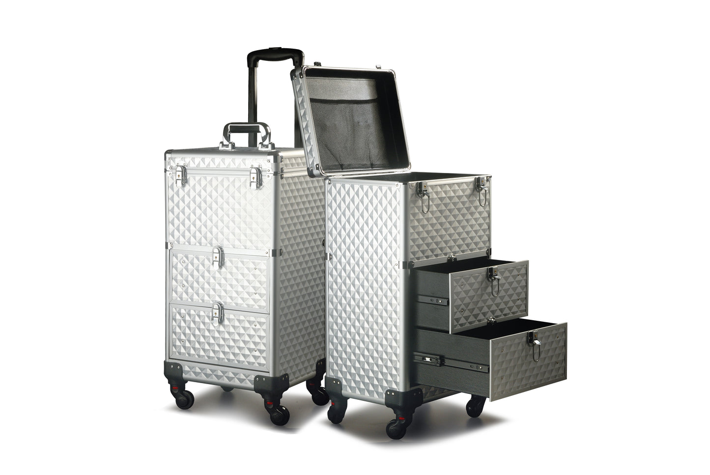 Trolley 2 Drawer Diamond Pattern