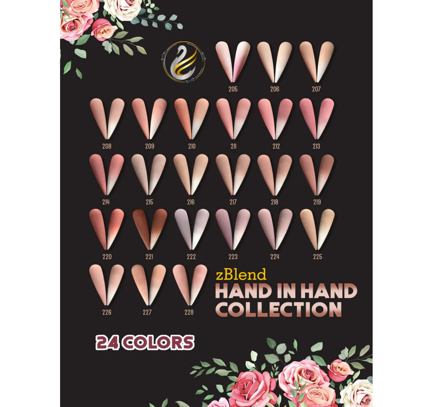 Powder zBlend Hand In Hand Collection #205-228
