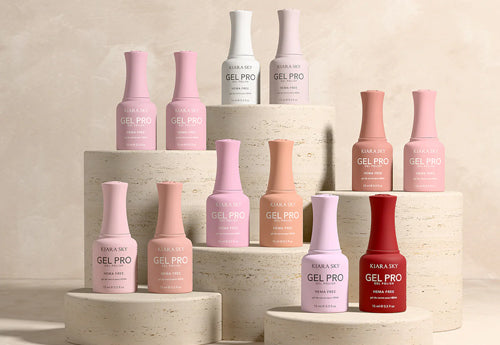 Kiara Sky Gel Pro - 100% HEMA/TPO Free Product Arrangement