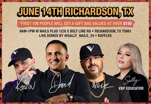 Valentino Beauty Pure Returns to Nails Plus for a Special Meet & Greet in Richardson, TX