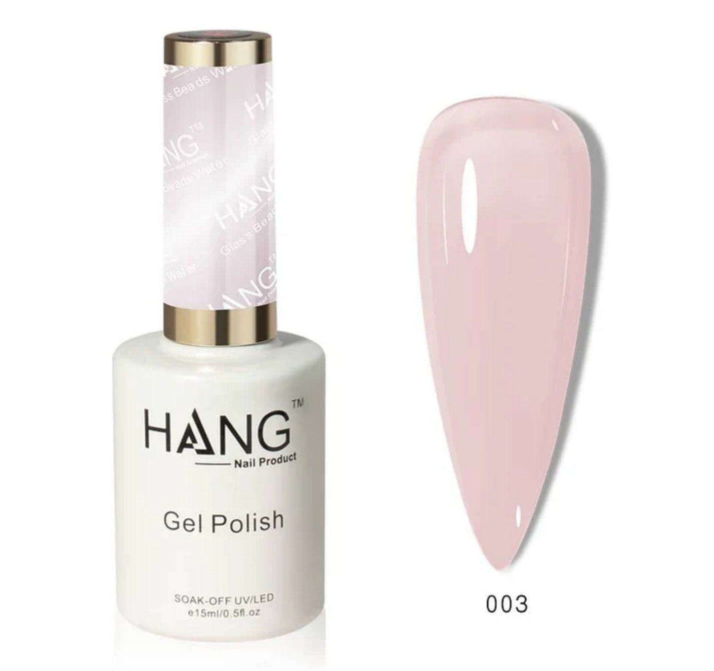 Gel Polish Glass Beads Water #003