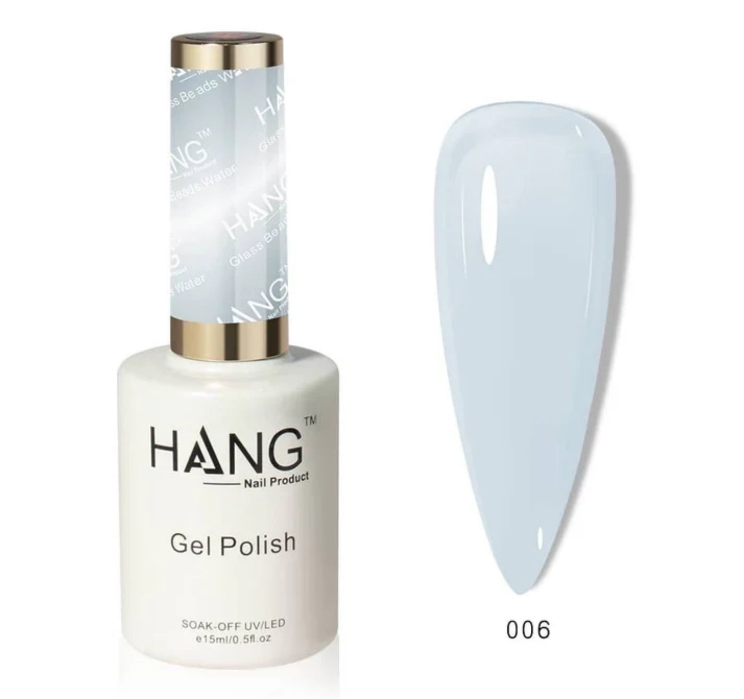 Gel Polish Glass Beads Water #006
