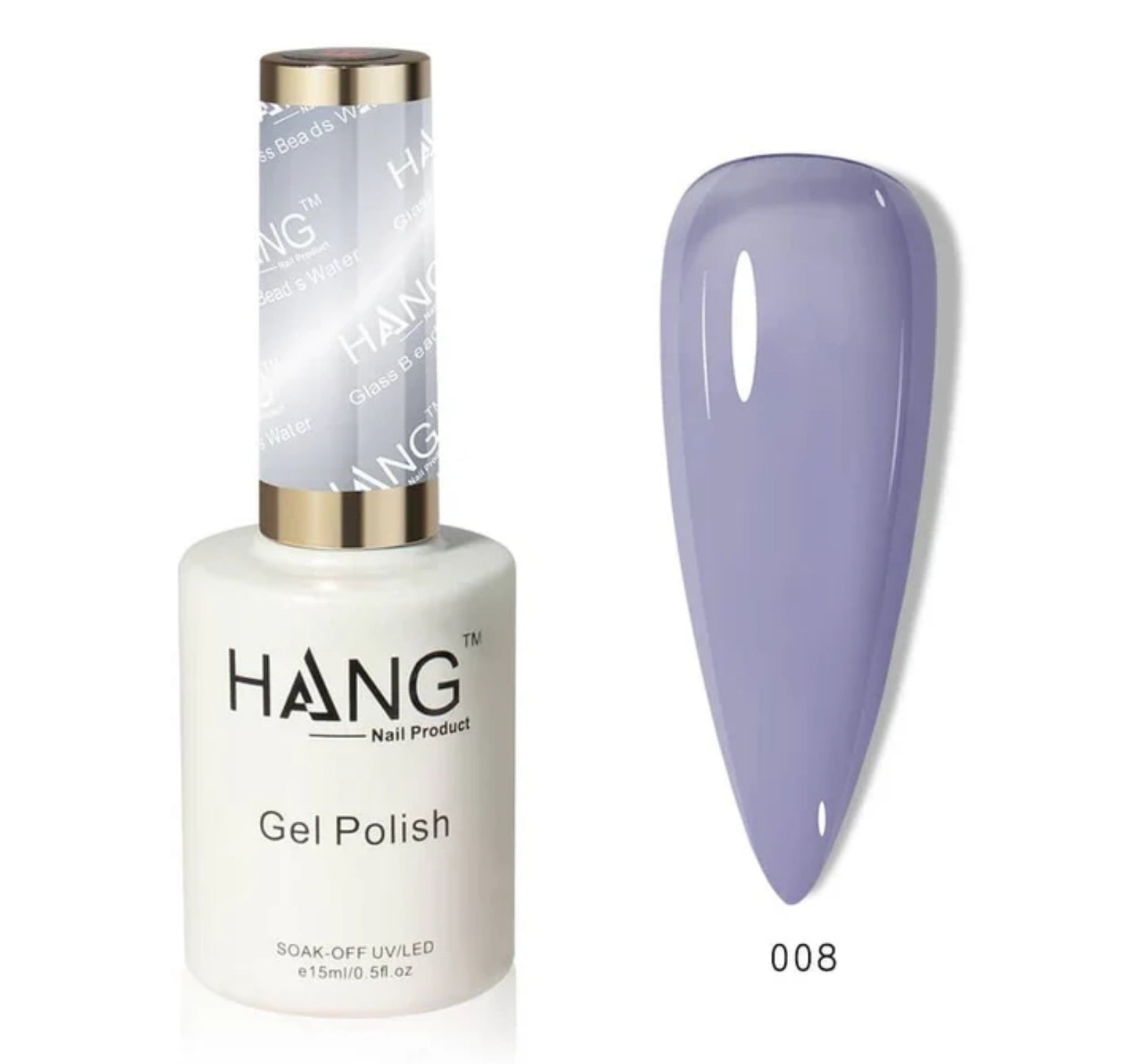 Gel Polish Glass Beads Water #008