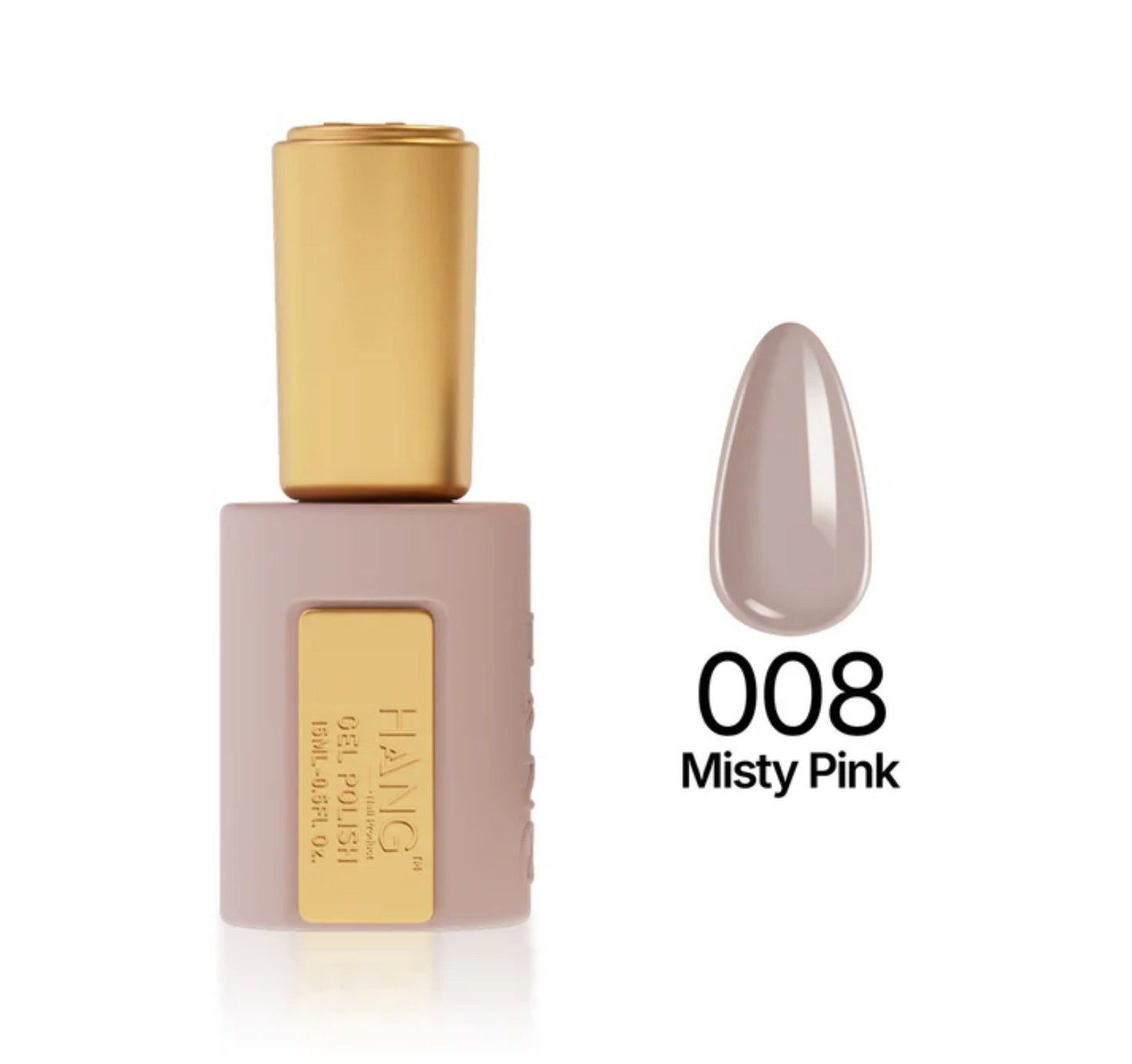 Gel Polish Premium Spring #008 Misty Pink
