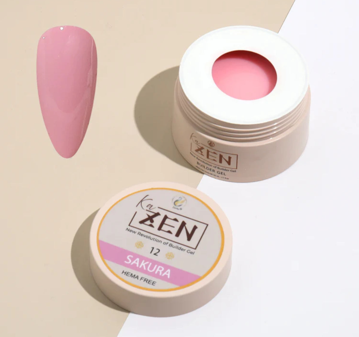 KaZEN Builder Gel Jar - #12 Sakura