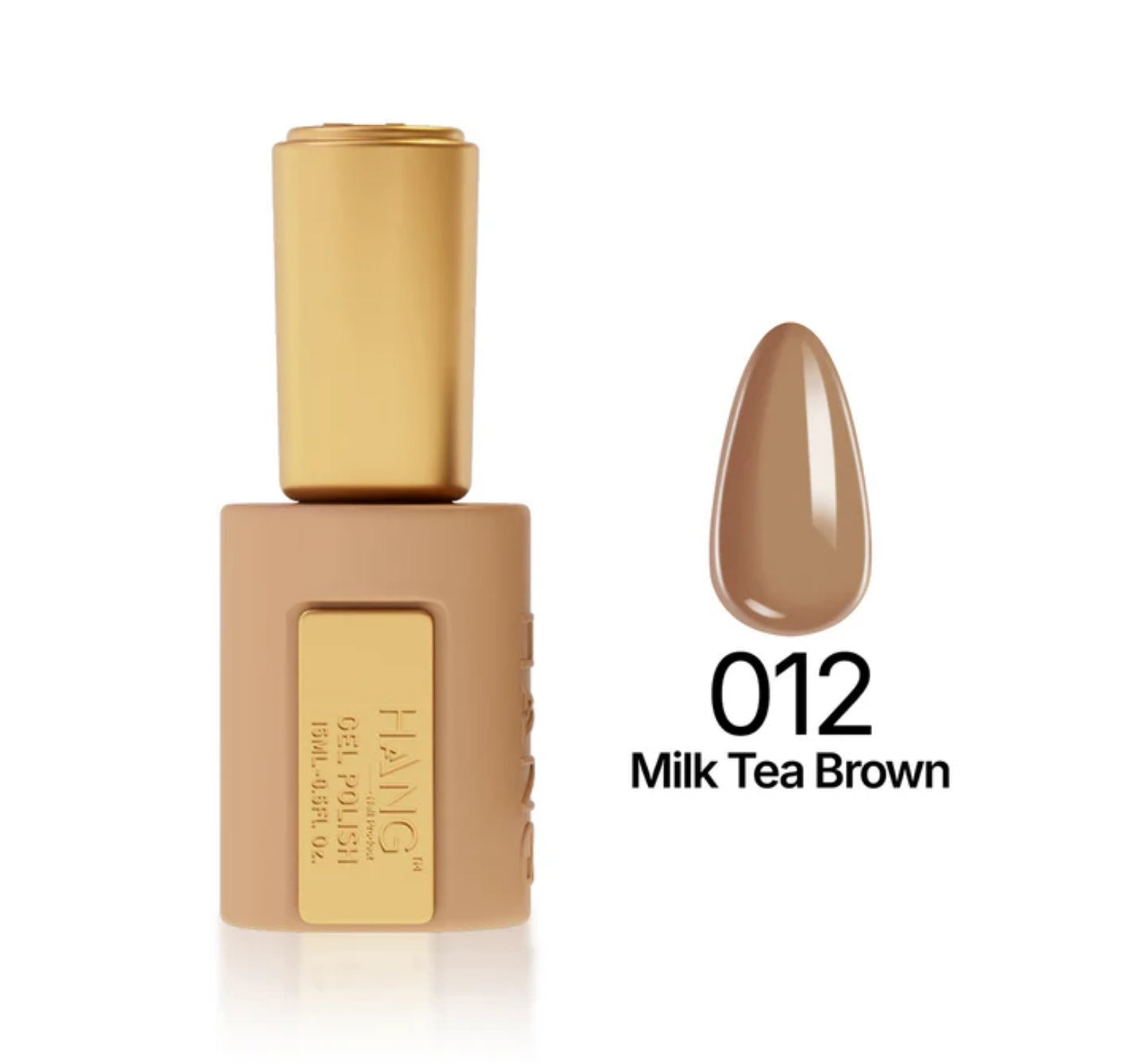 Gel Polish Premium Spring #012 Milk Tea Brown