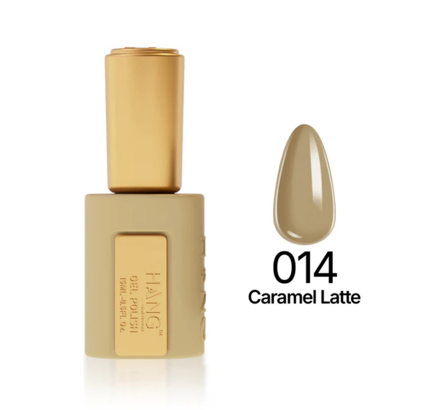 Gel Polish Premium Spring #014 Caramel Latte