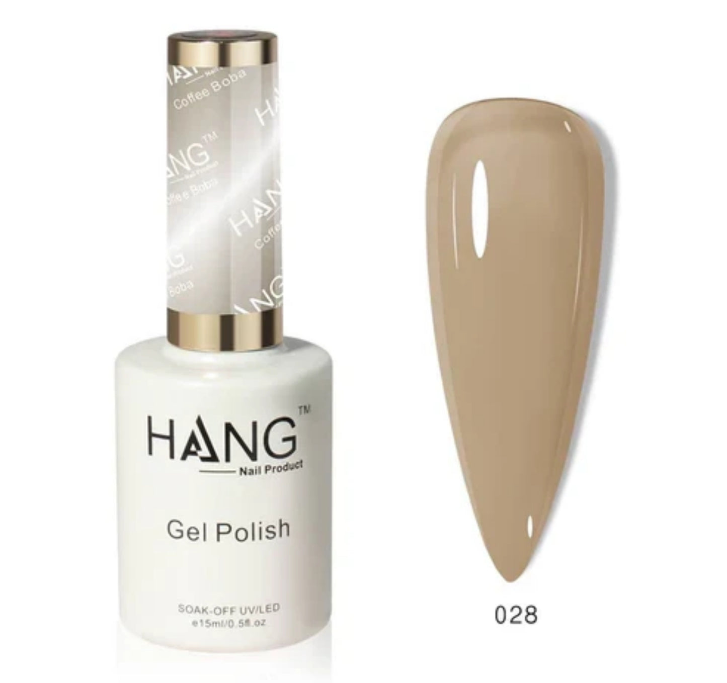 Gel Polish Coffee Boba #028