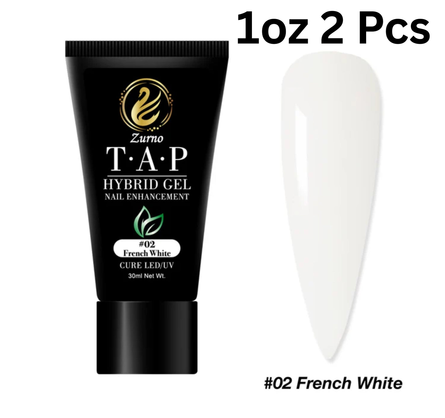 TAP Gel French - #02 French White 2 Pack