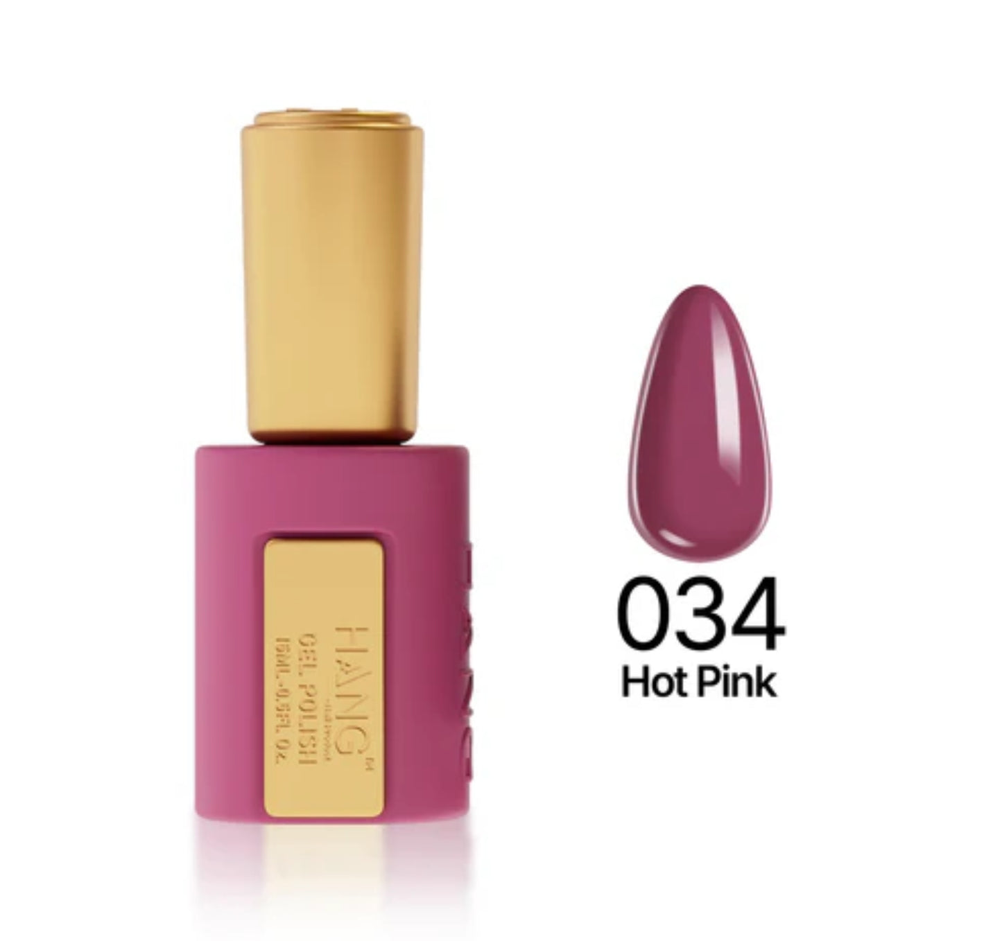Gel Polish Premium Spring #034 Hot Pink