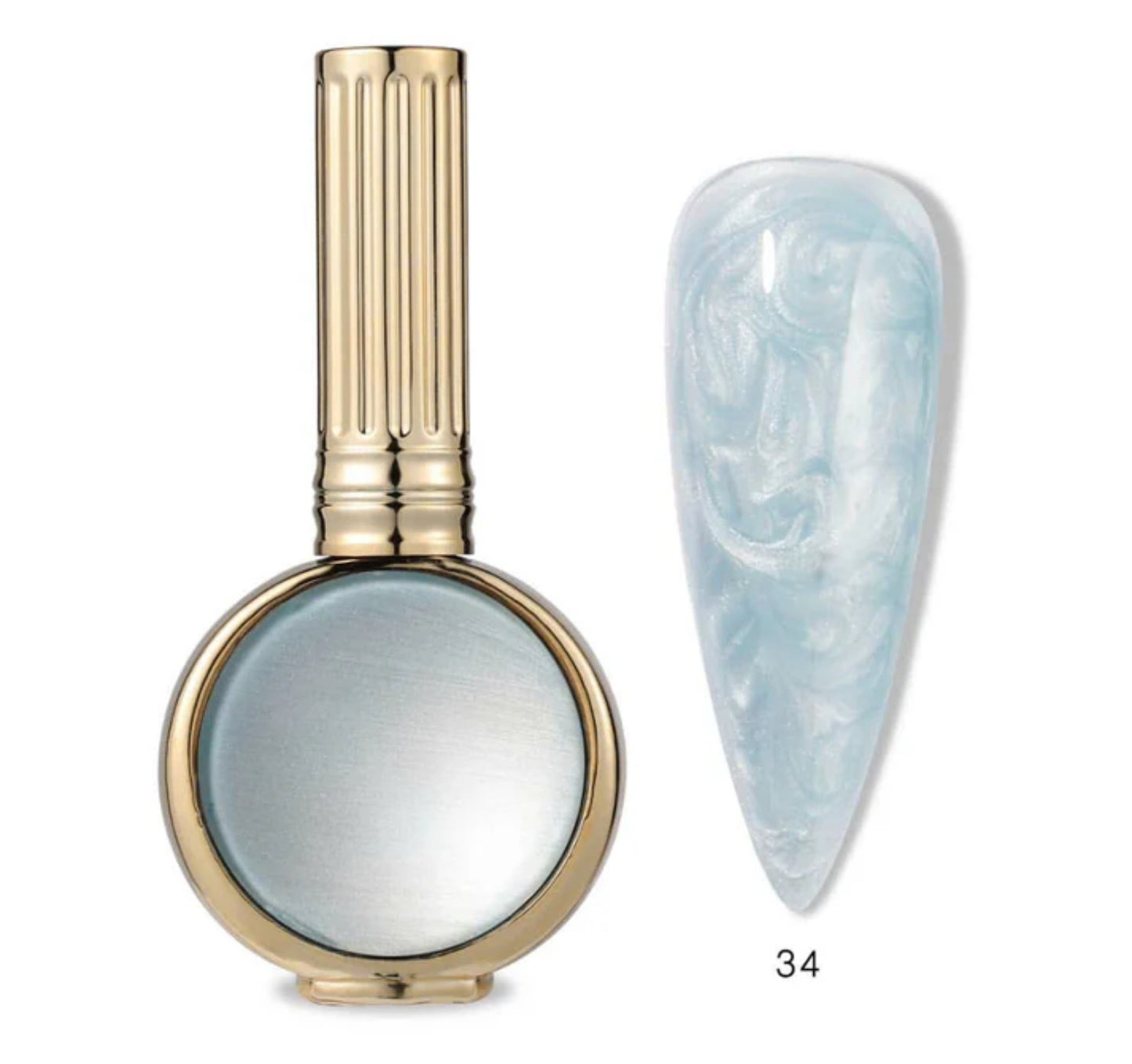 Gel Polish Aurora Pearl #034