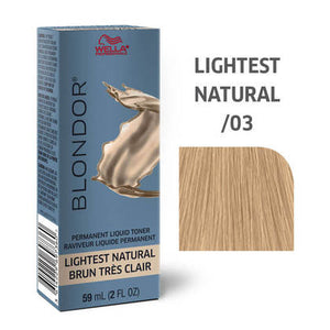 Blondor Liquid Hair Toner - /03 LightestáNatural