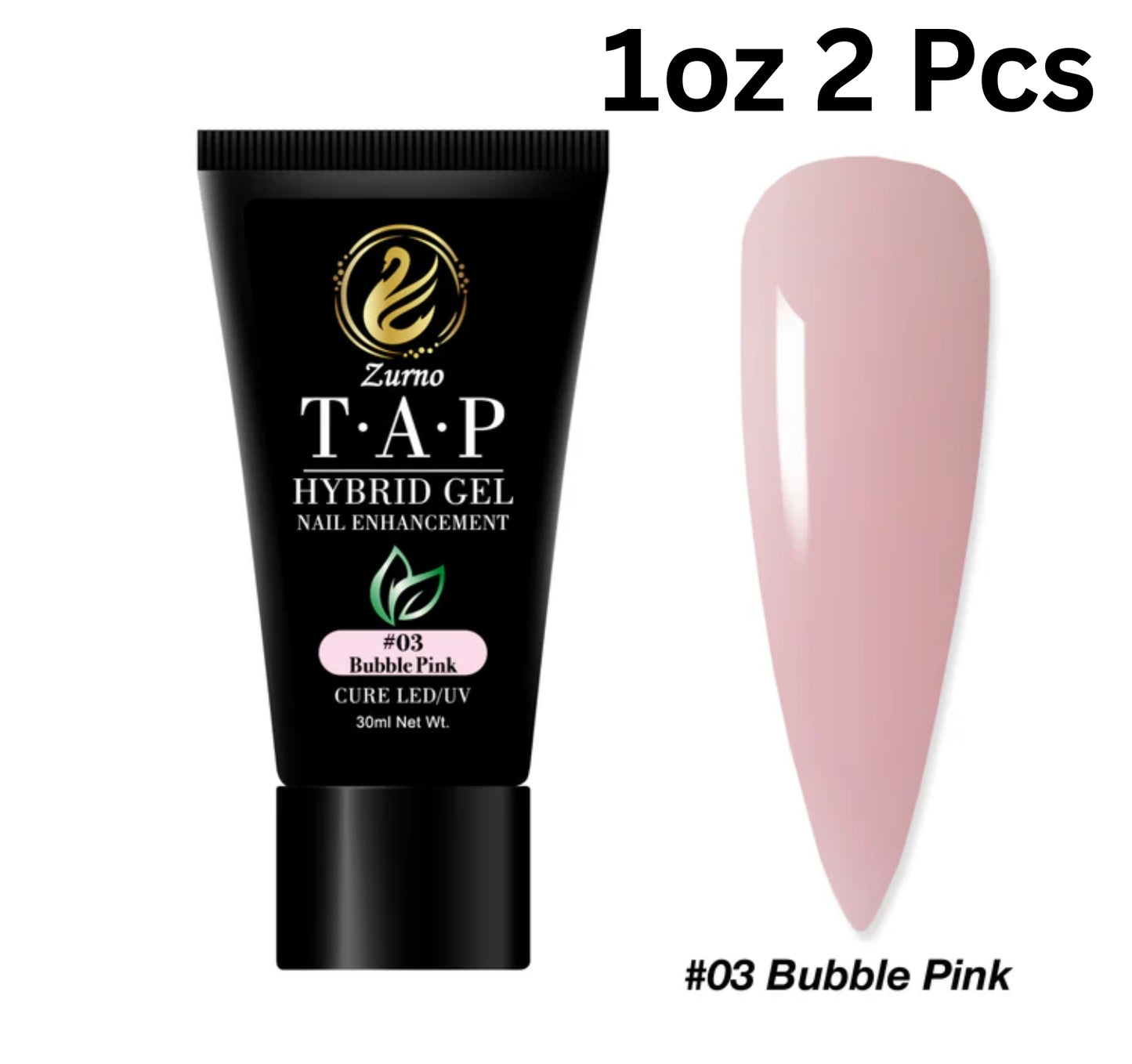 TAP Gel French - #03 Bubble Pink 2 Pack