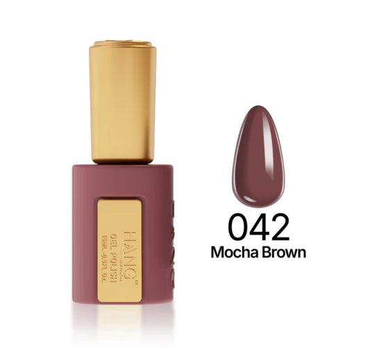 Gel Polish Premium Spring #042 Mocha Brown