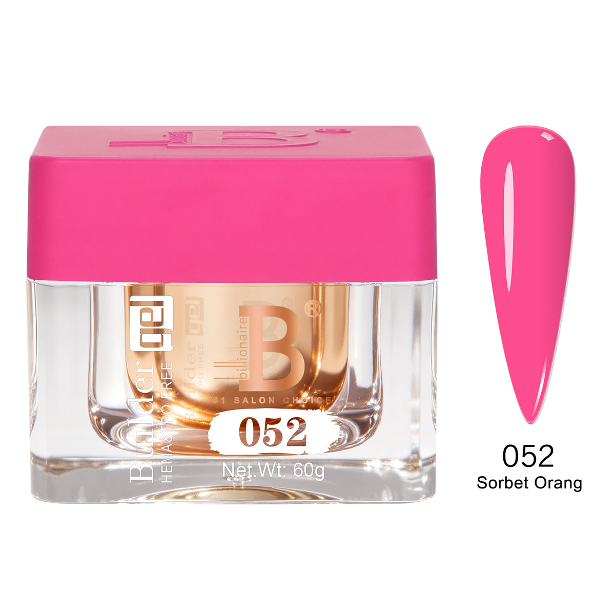Builder Gel Imperial #052 Sorbet Orange