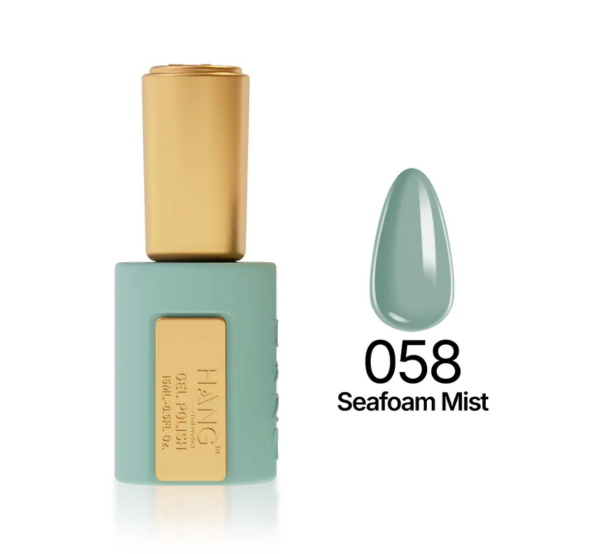 Gel Polish Premium Macaron #058 Seafoam Mist