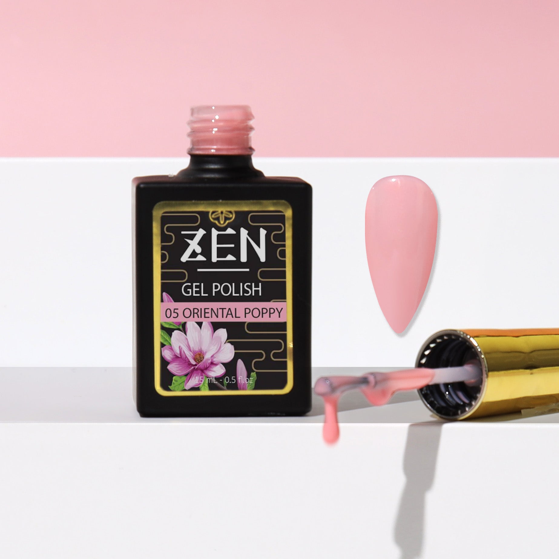 ZEN Milky Gel Polish - #09 Red Dragon – Nails Plus