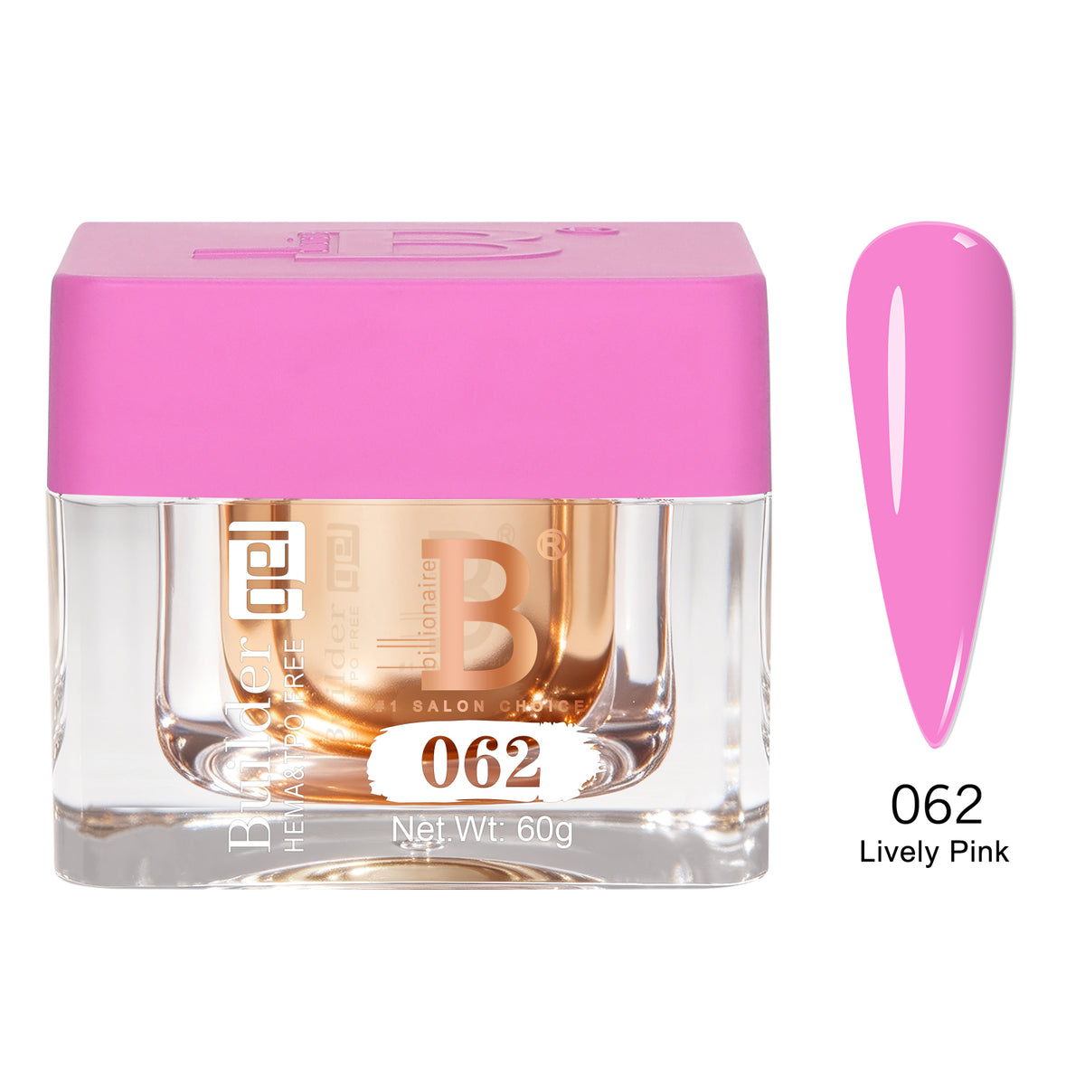 Builder Gel Imperial #062 Lively Pink