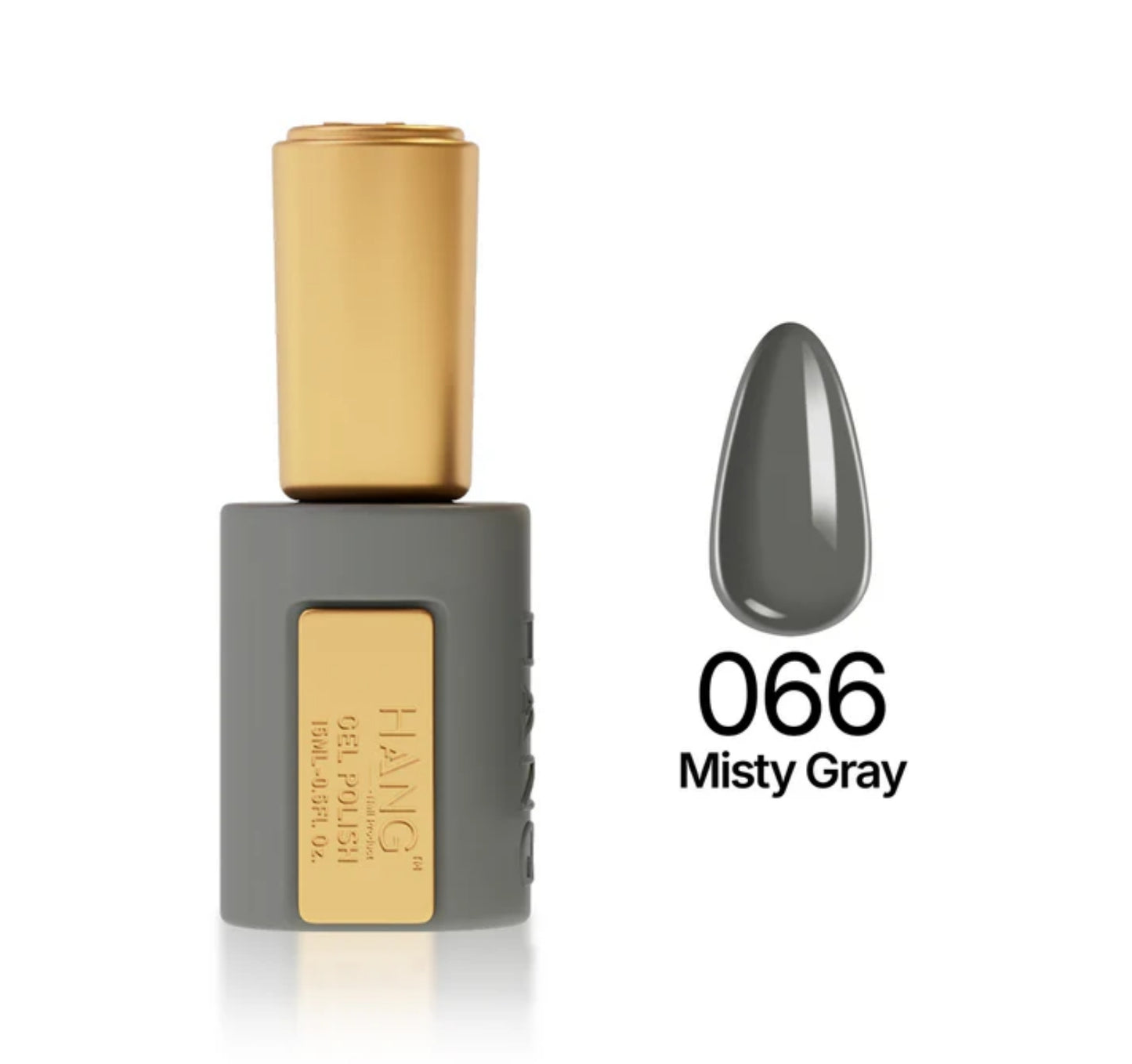Gel Polish Premium Macaron #066 Misty Gray