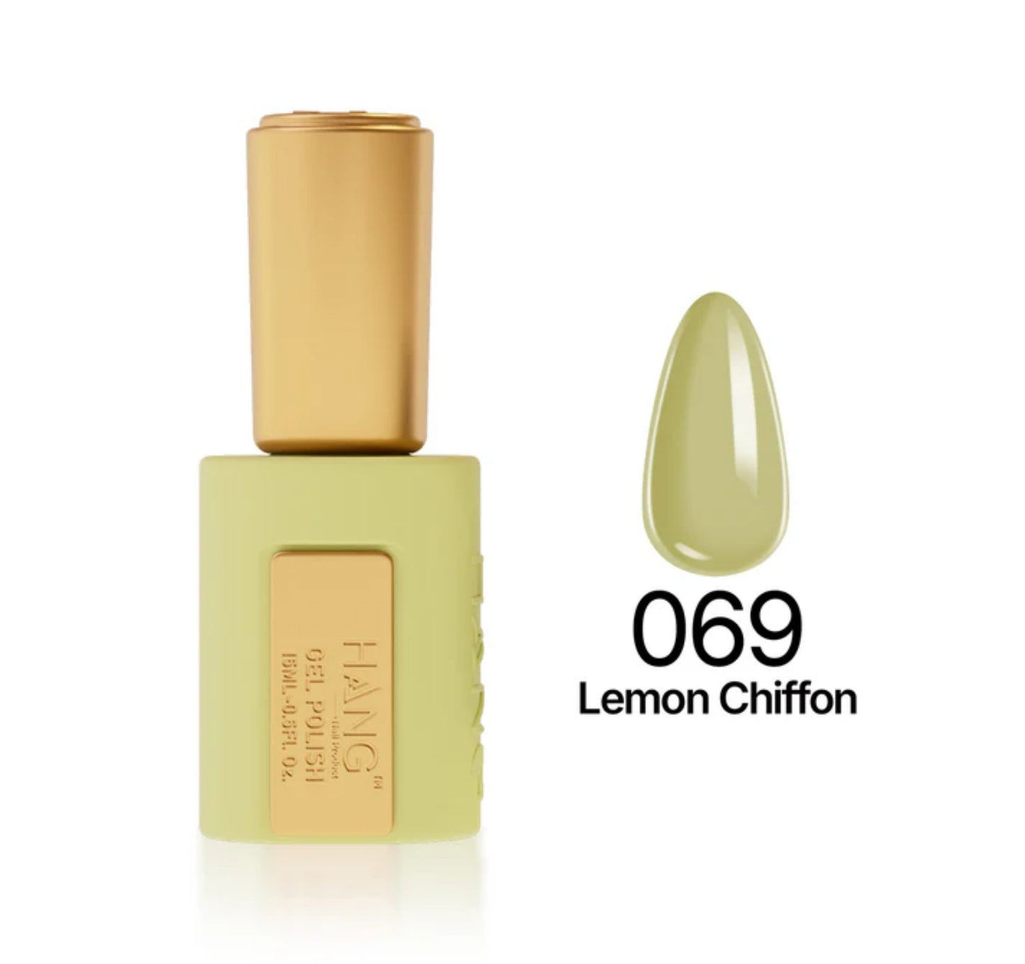 Gel Polish Premium Macaron #069 Lemon Chiffon