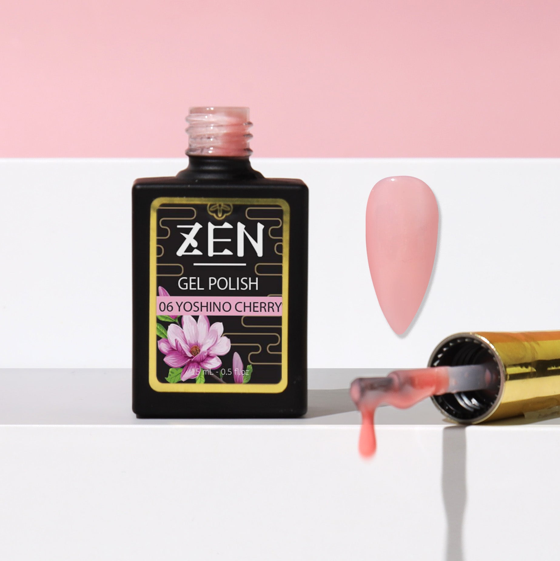 ZEN Milky Gel Polish - #09 Red Dragon – Nails Plus