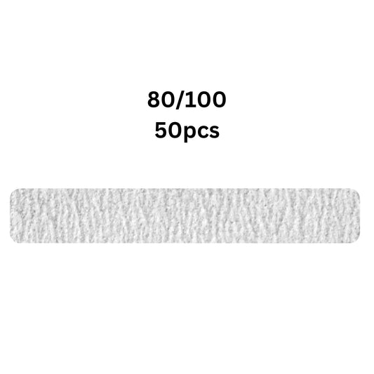 Nail File Rectangle - 80/100 - WS
