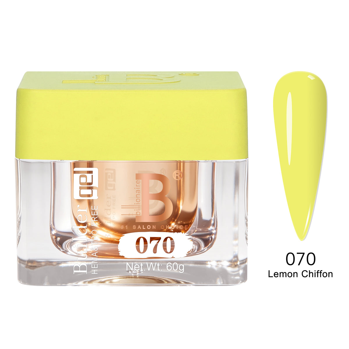 Builder Gel Imperial #070 Lemon Chiffon