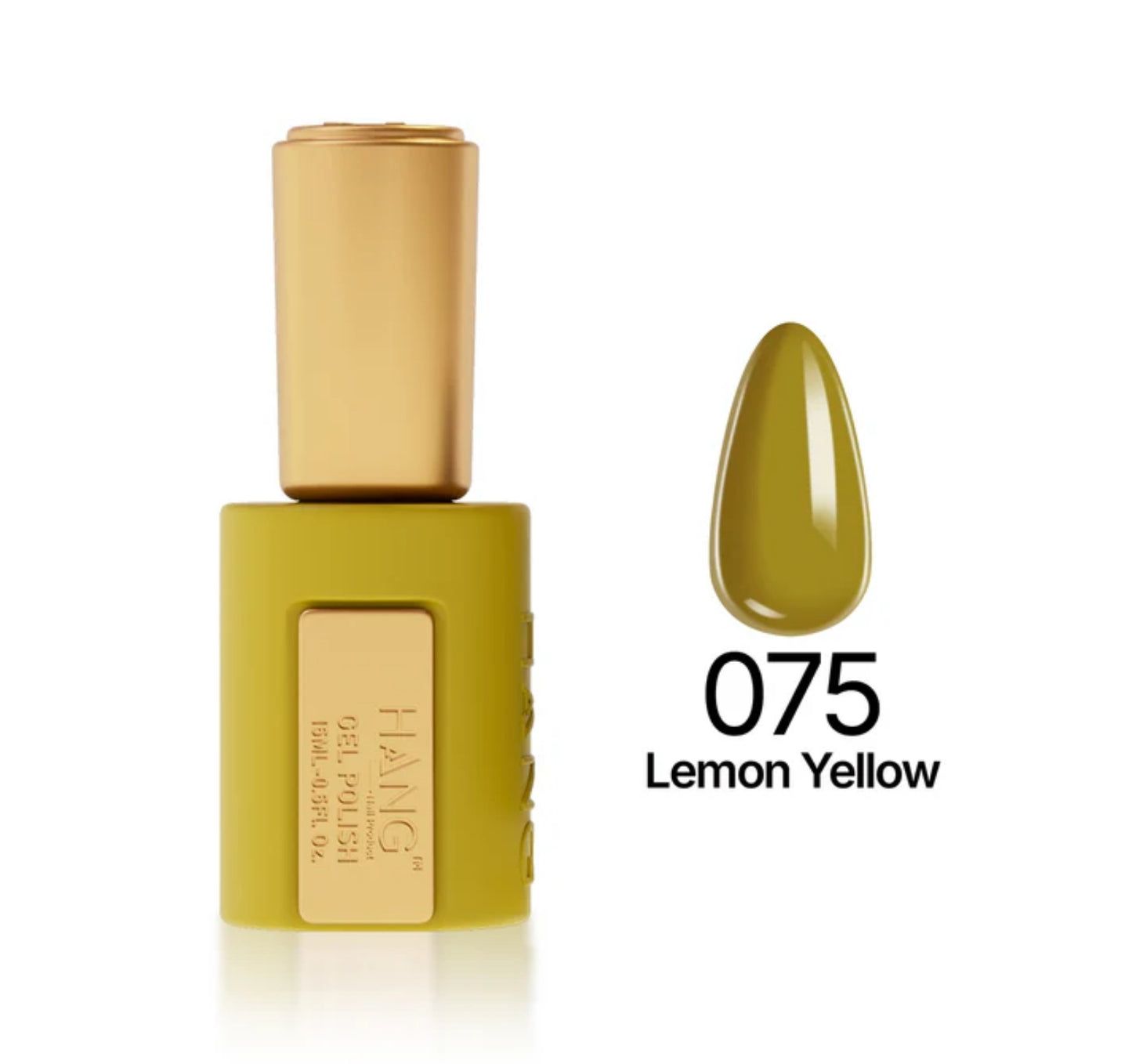 Gel Polish Premium Macaron #075 Lemon Yellow