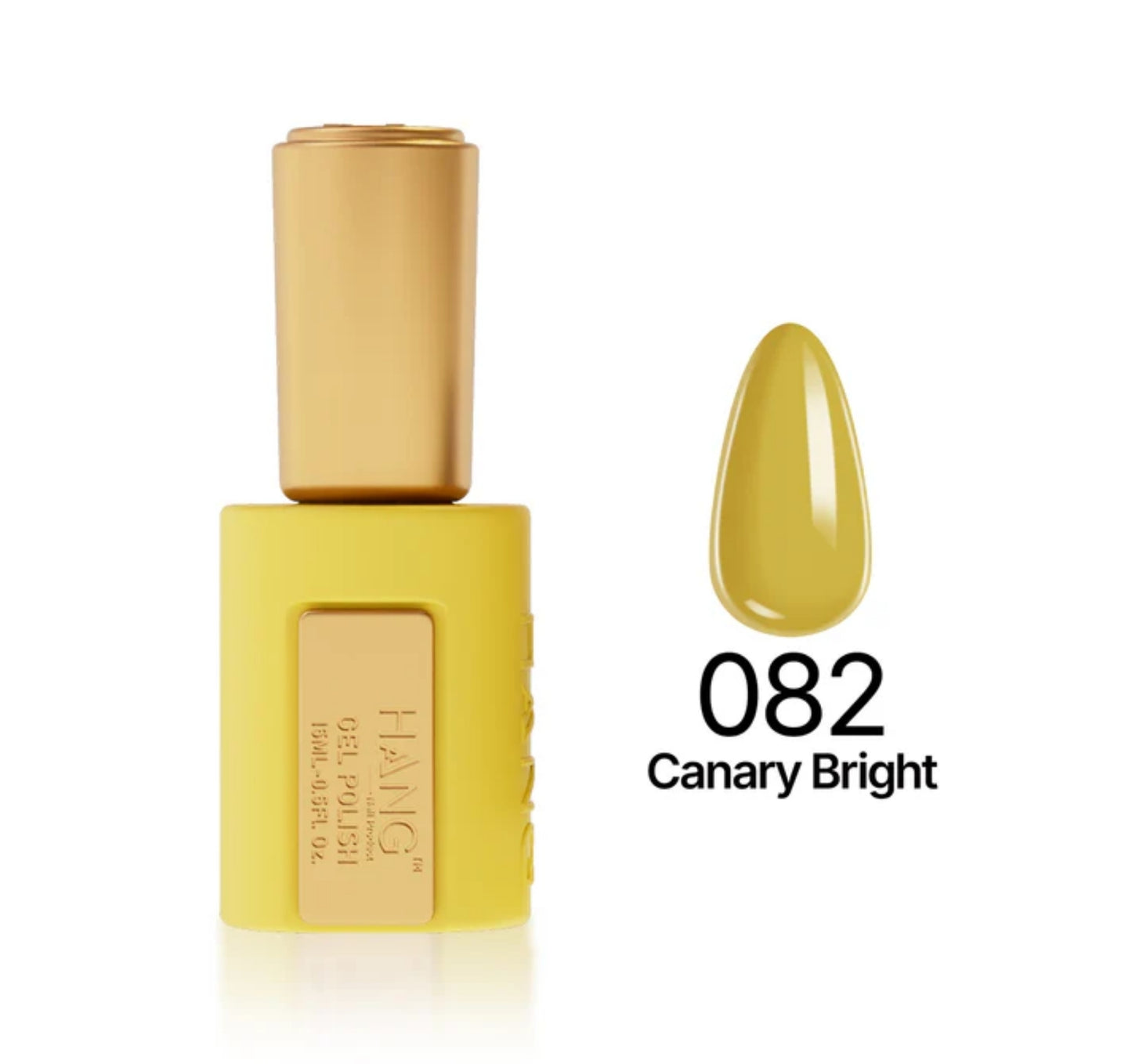 Gel Polish Premium Macaron #082 Canary Bright
