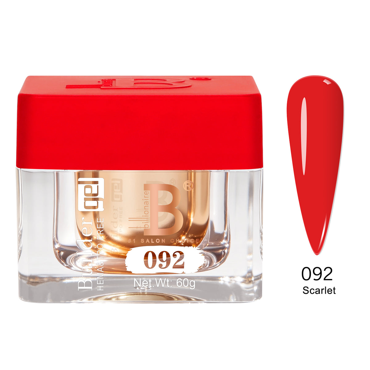 Builder Gel Imperial #092 Scarlet
